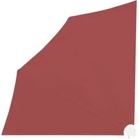 vidaXL Sonnenschirm Faltbarer Balkonfächer Terracotta-Rot 140×140 cm