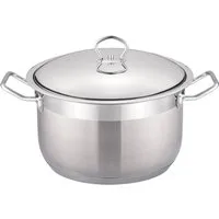 Cheffinger Kochtopf XXL, Edelstahl, aus hochwertigem Edelstahl, Induktionsgeeignet