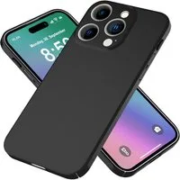 Nalia Smartphone-Hülle Apple iPhone 16 Pro 16 cm (6,3 Zoll), Ultra Dünne Hülle / Matt Hardcase / 0,5mm Slim-Fit / Anti-Fingerprint