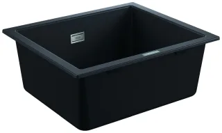 GROHE Kompositspüle K700 Unterbau 31654 1 Becken 533x457mm granit schwarz, 31654AP0 31654AP0