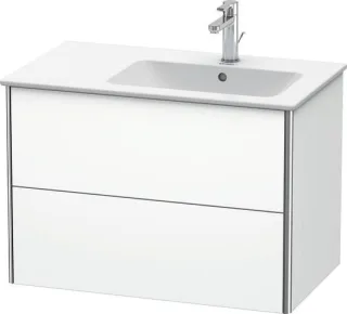 Duravit XSquare Waschtischunterbau wandhängend Weiß Supermatt 810x478x560 mm - XS417708484 XS417708484