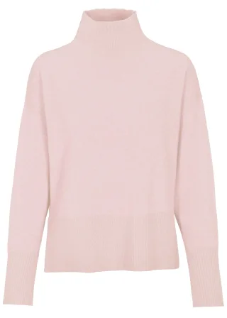 IN LINEA - Stehb. Pullover rose - Gr. - 36