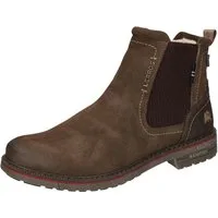 LERROS Chelseaboots Schlupfstiefel, mit Reißverschluss, Winterboots mit Warmfutter