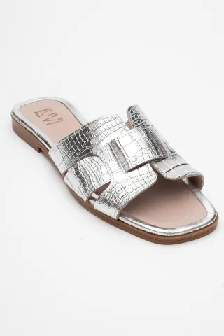 Notre Leder Flach Sandalen (Women)
