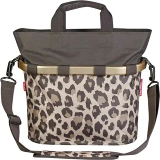 KLICKfix Reisenthel Bikebasket Oval S Lenkertasche leo macchiato 12 L