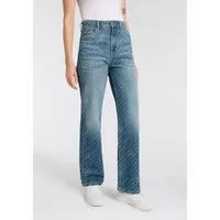 BOSS ORANGE Straight-Jeans Ada High Rise Slim Premium Damenmode mit All-Over Druck