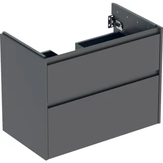 Geberit Renova Plan Unterschrank für Waschtisch, mit zwei Schubladen: 79.4x60.6x44.6cm, 504030JK1 504030JK1