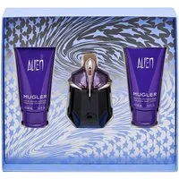Thierry Mugler Eau de Parfum ALIEN, 3-tlg., Geschenkset: EDP 30ml + Bodylotion 50ml + Showergel 50ml