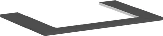Hansgrohe Konsole Xelu Q 780x540 mm 54109910