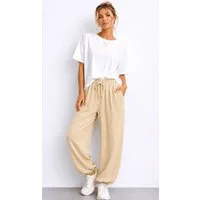 Worldclassca Stoffhose Worldclassca Musselin Stoff Hose Freizeit Sommer Leichte Haremhose Neue Kollektion - Stilvolle und gemütliche Sommer Mode für Damen