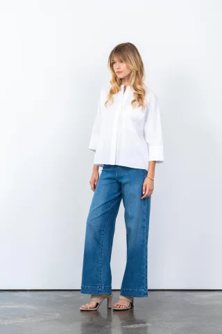 (THE MERCER) N.Y. - Bluse white - Gr. - 38