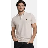 U.S. Polo Assn. Poloshirt USBrodyy – Herren Shirt aus Baumwolle mit Logo-Stickerei 100 % Baumwolle mit klassischem Polokragen und geradem Schnitt