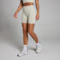 MP Damen Shape Nahtlose Radlerhose — Aschgrau - XL