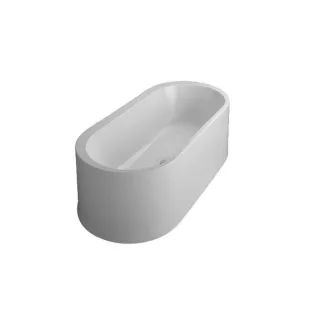 VitrA Istanbul Badewanne 53000001000 190 x 90 cm, freistehend, oval, weiß