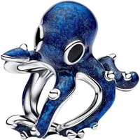 Pandora Bead 794706C01, Silber Blauer Oktopus