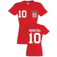 Youth Designz T-Shirt Kroatien Damen T-Shirt mit trendigem Motiv