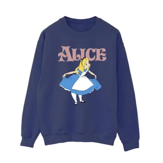 Disney - Sweat ALICE IN WONDERLAND TAKE A BOW - Femme (Bleu marine)