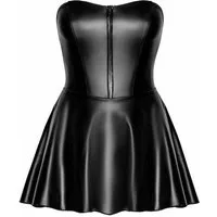 Noir Handmade Minikleid Minikleid in schwarz - M