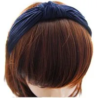 axy Haarreif Haareif mit leichtem Samt und Knoten, Vintage Damen Haareifen Haarband