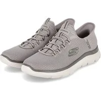 Skechers Skechers 232457 TPE Herren Textil taupe Schnürschuh