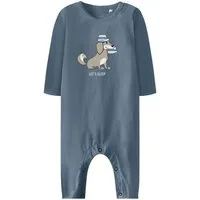 Name It Schlafanzug NBMRENAN NIGHTSUIT BOX aus Baumwollmischung, elastische Passform, mit Druckknöpfen im Schritt
