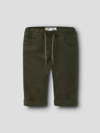 NAME IT - NBMBEN REG CORD WL PANT 4609-YT Olive Night - Gr. - 62