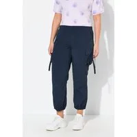 Ulla Popken Cargoshorts Cargohose Utility-Style Elastikbund Gummisaum
