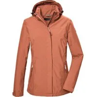 Killtec Outdoorjacke KOS 26 WMN JCKT Funktionsjacke: wasser- und winddicht, atmungsaktiv, abnehmbare Kapuze