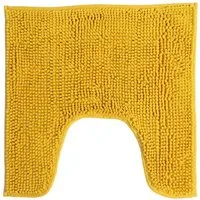 Urban Living Badematte WC-Vorleger mit Ausschnitt Toilettenvorleger, Polyester, Rückseite mit rutschhemmender Beschichtung
