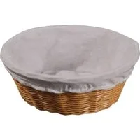 KESPER® Brotkorb Brotkorb, Kunststoff, Braun, 25 cm, Höhe: 9 cm, (1-tlg)