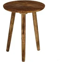 Mica Decorations Beistelltisch Mica Decorations Pomante Beistelltisch – Mangoholz