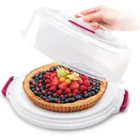 Metaltex Kuchentransportbox, Kunststoff, (1-tlg), höhenverstellbar