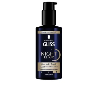Gliss Night Elixir Serum Für Geschädigtes Haar 100 ml