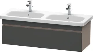 Duravit DuraStyle Waschtischunterbau wandhängend Graphit & Basalt Matt 1230x448x398 mm - DS639804943 DS639804943