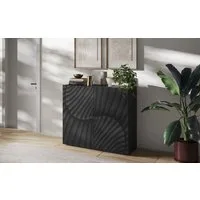 OTTO home Highboard Snake, Kommode, Anrichte, Stauraummöbel, Höhe 123 cm, Breite 121 cm, moderne Wohnmöbel, 2 Türen, viel Stauraum, stilvoll und funktional