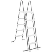Intex Poolleiter 28077 - Sicherheitsleiter für Pools (Höhe 132cm)