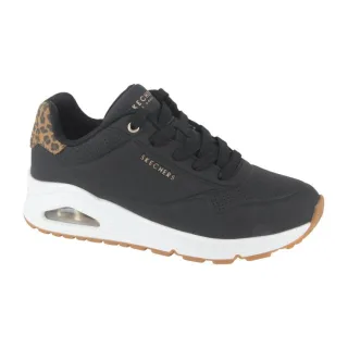 Skechers UNO - Jungle Nite Polyurethan Damen Schwarz/Leopard Sneakers