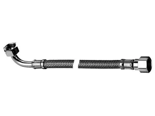 Schell Flex.Schlauch Clean-Flex-S drehb. 300mm mit 3/8" ÜM mit 3/8" Winkel chrom 103170699