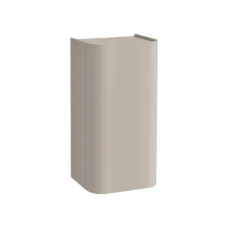 VitrA Glora Halbhochschrank mit 1 Tür Türanschlag rechts 45 x 39 x 90 cm (BxTxH) Taupe Matt,80411 80411