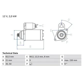Bosch Starter VW Lt 2,5