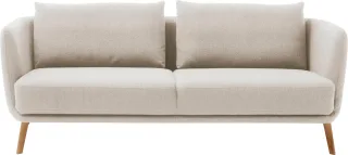 SCHÖNER WOHNEN-Kollektion 3-Sitzer "Pearl - 5 Jahre Hersteller-Garantie, auch in Bouclé" Maße (B/H/T): 210/71/91 cm, Füße Massivholz