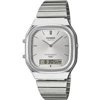 CASIO Quarzuhr Casio AQ-240E-7A2EF AQ-240E-7A2EF, (100-tlg), Casio AQ-240E-7A2EF im Retro-Design mit analog-digitaler Anzeige.