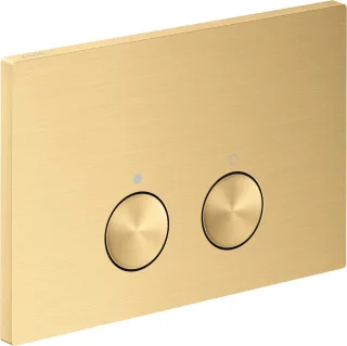 Hansgrohe Drückerplatte Axor FlushPlate für Hansgrohe iFrame Brushed Gold Optic,42531250 42531250