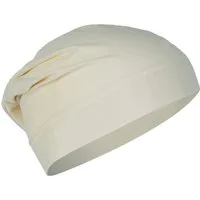 beties Beanie BasicSoft (1-St., 1 Stück Jersey-Beanie) leichte Sommermütze Sportmütze Schlafmütze Chemomütze saatpearl-beige