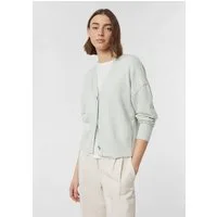 comma Cardigan Strickjacke Softer Baumwollmix-Cardigan in Oversize