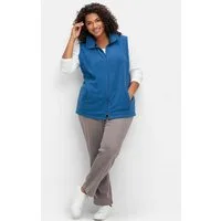 Sieh an! Fleeceweste Fleece-Weste Länge ca. 70 cm