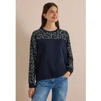 CECIL Sweatshirt mit Leomuster