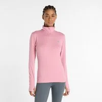 New Balance Laufshirt SPORT ESSENTIALS SPACE DYE 1/4 ZIP hochschließender Kragen, mit 1/4-Reißverschluss, Kurzarm