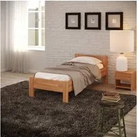 Krok Wood Massivholzbett Seniorenbett SiSi aus Massivholz Buche in Komforthöhe