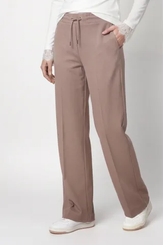 monari - Wide-Leg-Jogger taupe - Gr. - 42